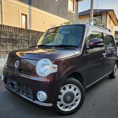 【極上】ミラココア　プラスX　ナビ新品　車検2年付
