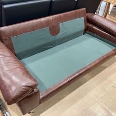 【愛品館 市原店】ウニコ｜セイン｜3シーターレザーソファの画像