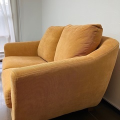 値下げしました！二人がけソファ　の画像