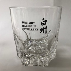 サントリー蒸溜所 ロックグラス 白州2個 & 山崎1個の合計3個セットの画像