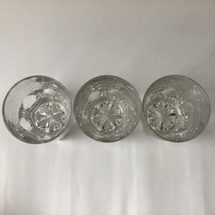 サントリー蒸溜所 ロックグラス 白州2個 & 山崎1個の合計3個セットの画像