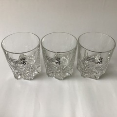 サントリー蒸溜所 ロックグラス 白州2個 & 山崎1個の合計3個セットの画像