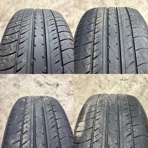 A-19　アルミ ホイール 付きタイヤ 中古 YOKOHAMA dB decibels E70   