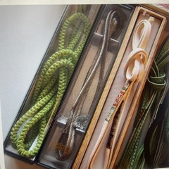 和装 着物 小物 帯締め 帯紐　リメイク素材　着物　未使用品ありの画像