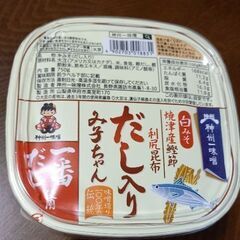 【未開封】　白みそ　だし入り　み子ちゃん　750g　　￥400　