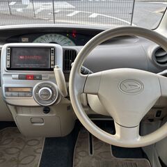 【総額コミコミ】広島発プライムゲート車検令和8年4月24日まで！H21年タント　純正ナビ　スマートキー　パワースライドドア　タイミングチェーン　車両状態良好⭕️の画像