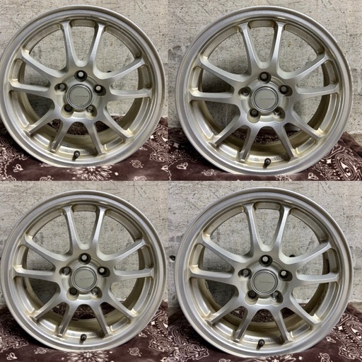 A-21　アルミ ホイール 4本セット 15インチ ECO FORME 