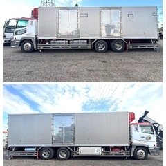 H.18 三菱　S.グレート 冷蔵冷凍車　−30℃設定　デコトラ　実走行 超超超美車　極上車両　全国どこでも陸送代金無料　700万の画像