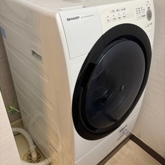 シャープ　ドラム式洗濯乾燥機　2020年製　ジャンク品