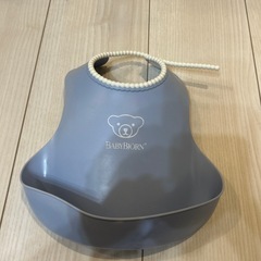 ベビービョルン　エプロン　青・水色の画像