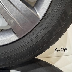 [極上] Jeep Compass ジープ コンパス 純正ホイール 17インチ 6.5J ４本 タイヤ付き 中古相場¥35,000 クレジット決済可の画像