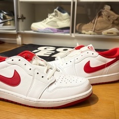 Nike AirJordan1 Low OG University Red 新品　29cmの画像