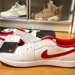 Nike AirJordan1 Low OG University Red 新品　29cmの画像