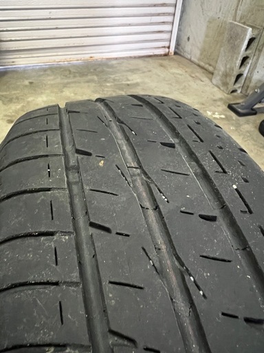夏タイヤ　中古　ホイール付き　１９５／６５R１５　４本セット　１５インチ