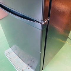 アイリスオーヤマ　ノンフロン冷凍冷蔵庫　IRIS OHYAMA IRSD-14A-B 2021年製　142L 黒　動作確認品の画像