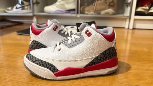 NIKE JORDAN 3 RETRO PS 21cm 新品未使用
