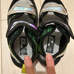 男の子　サンダル　17センチの画像
