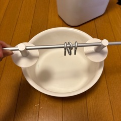 洗面器とお風呂壁掛けの画像