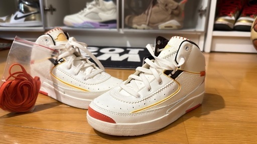 NIKE×Maison Chateau Rouge AIR JORDAN2 RETRO SP 22cm