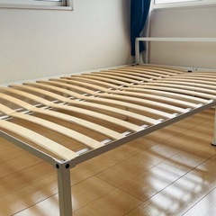 【7/12廃棄予定】IKEA　GRIMSBU ベッドフレーム