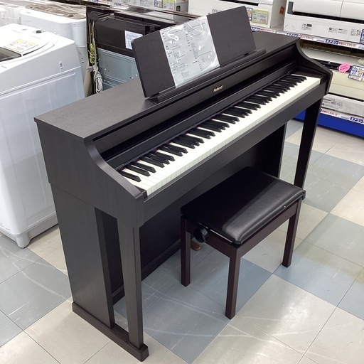 ✨Roland✨定価130,000円✨ハイグレード✨128音　電子ピアノ 鍵盤✨HP505✨ピアノ✨キーボード✨椅子付きNo.4523