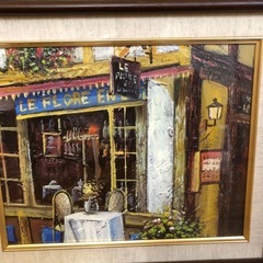 海外絵画、額付き油絵、F3号 (上浦三男) 烏山のその他の中古