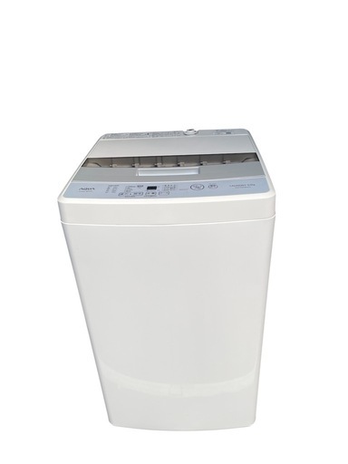 値下げ 2020年製 AQUA 洗濯機 AQW-S50HBK(FS) 5kg