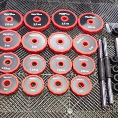 ⑧【多数出品中】wolfyok ダンベル〜バーベルセット入荷致し...