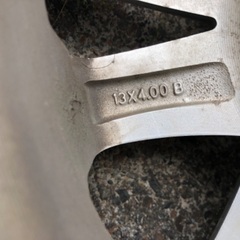 155/65R13  アルミホイール タイヤ 4本の画像