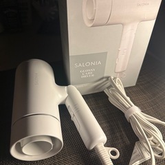 SALONIA グロッシーケアドライヤー（ホワイト）