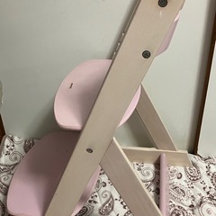 キッズチェア　ピンク
⭐︎幼児から小学生まで使用可⭐︎の画像
