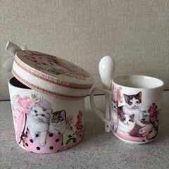 猫柄マグカップの画像