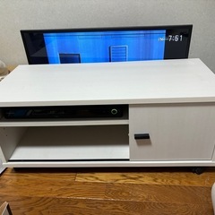 ≪引取り限定≫テレビ台 10001098 (ReSACOリサコ) 富津の収納