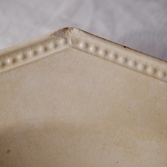 フランス アンティーク クレイユモントロー オクトゴナルプレート 陶器 1900年 深皿④の画像