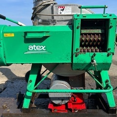 アテックス　農用さい断機 200V マウントカッター　EC365A 藁カッター　畜産　乳牛 ワラカッター モーター　裁断機 宮崎の画像