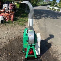 アテックス　農用さい断機 200V マウントカッター　EC365A 藁カッター　畜産　乳牛 ワラカッター モーター　裁断機 宮崎の画像