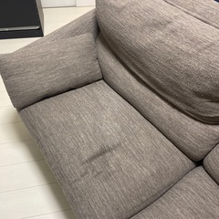 ニトリ　ソファ　引き取り早い方優先の画像