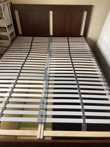 美品ダブルベッド