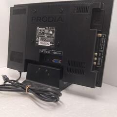 PRODIA　PRD-LA103-16B　液晶カラーテレビ　2010年製　ピクセラ　16インチの画像