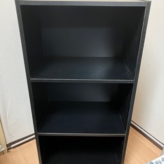 カラーボックス　BOX 黒　ブラックの画像