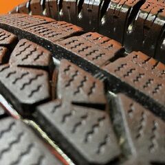 【走行短め】BS BRIDGESTONE BLIZZAK VL1 155/80R14 88/86N LT 14インチ スタッドレス 4本 23年製 プロボックス サクシード等　(KTG298) の画像