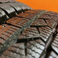 BS BRIDGESTONE BLIZZAK VL1 155/80R14 88/86N LT 14インチ スタッドレス 4本 21年製 バリ溝 プロボックス サクシード等　(KTH306)の画像