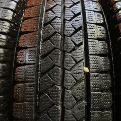 BS BRIDGESTONE BLIZZAK VL1 155/80R14 88/86N LT 14インチ スタッドレス 4本 21年製 バリ溝 プロボックス サクシード等　(KTH306)の画像