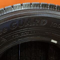 YOKOHAMA ice GUARD iG91 155/80R14 88/86N LT 14インチ スタッドレス 4本 23年製 バリ溝 プロボックス サクシード等　(KTG300)の画像