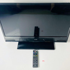 【超美品！】 32インチテレビ ブルーレイ内蔵 2番組同時録画可能 file tv stickセット 【格安】の画像