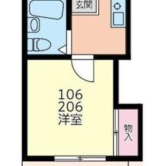 210💙フリーレント1ヶ月☆敷礼０☆｟1K｠横須賀市☆ペット飼育...