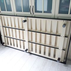 天然木 3段階 すのこベッド（シングル）の画像