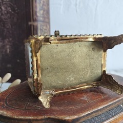 フランス アンティーク クリスタル 5面 ジュエリーケース 1900年　美品の画像