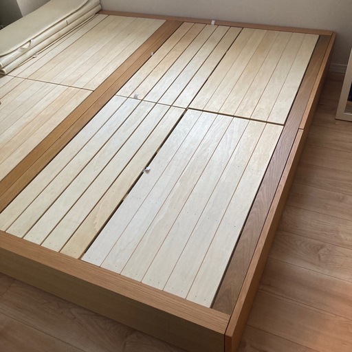 お譲り先決まりました/無印 収納ベッド シングル 1台（2台でも可）