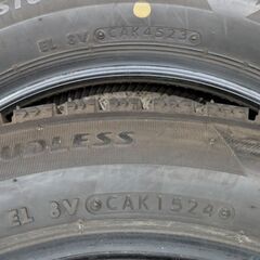 早い者勝ち２０２３年製ブリヂストン冬タイヤ工賃込み１５５／６５Ｒ...